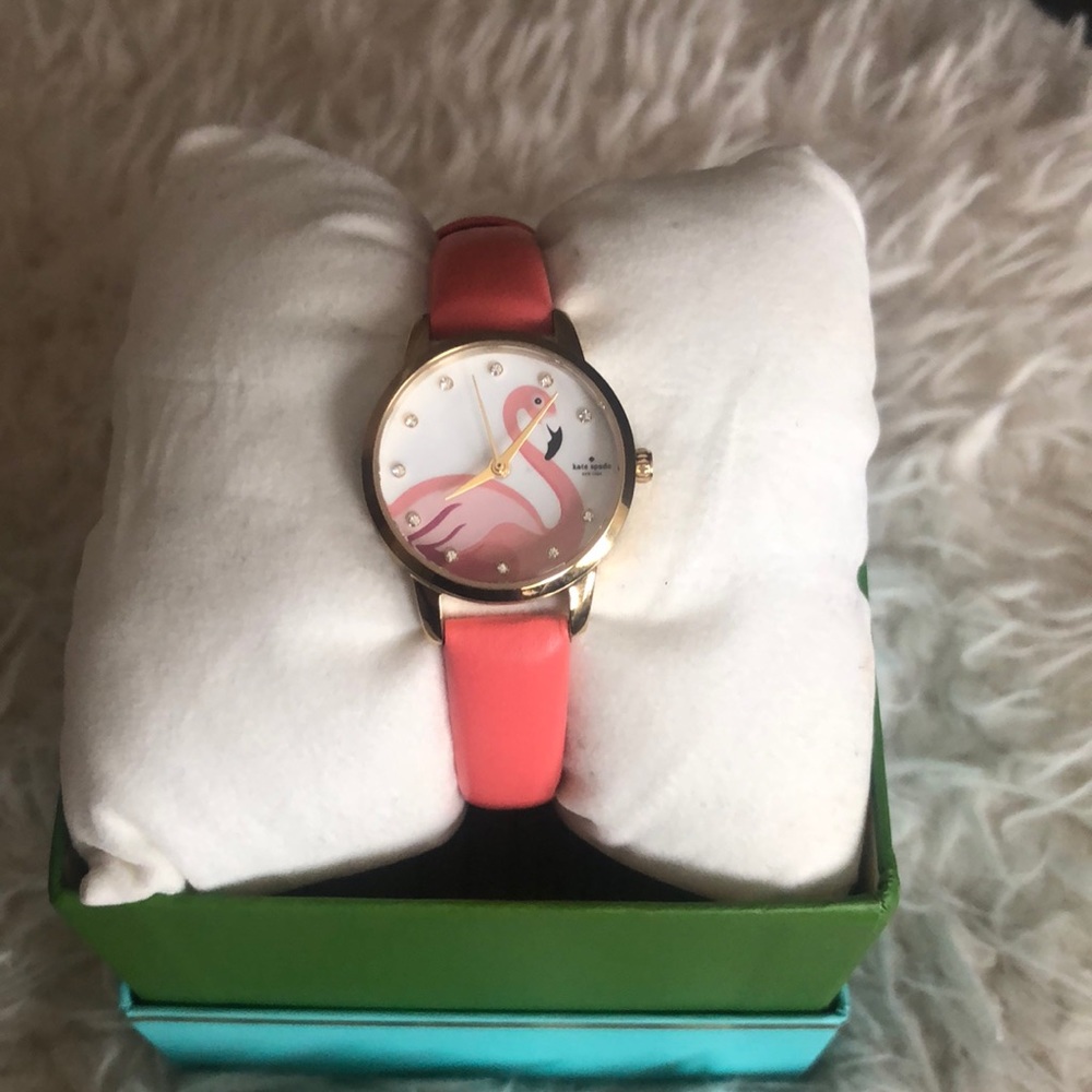 Brand New Kate Spade Flamingo Watch
